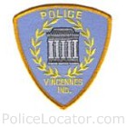 Vincennes Police Department Patch