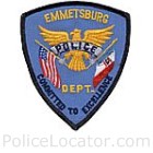 Emmetsburg Police Department Patch