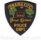 Prairie City Police Department Patch