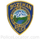 Bozeman Police Department Patch