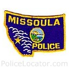 Missoula Police Department Patch