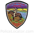 Poplar Police Department Patch