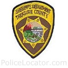 Treasure County Sheriff's Department Patch