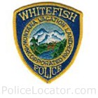 Whitefish Police Department Patch