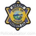 Barber County Sheriff's Office Patch