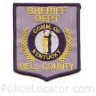 Bell County Sheriff's Department Patch