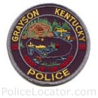 Grayson Police Department Patch