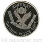 Greenup Police Department Patch