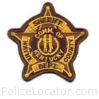 Wayne County Sheriff's Department Patch
