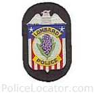 Lombard Police Department Patch