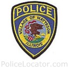 Matteson Police Department Patch
