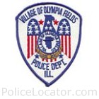 Olympia Fields Police Department Patch