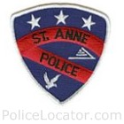 St. Anne Police Department Patch