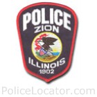 Zion Police Department Patch