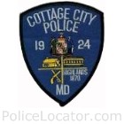 Cottage City Police Department Patch