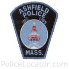 Ashfield Police Department Patch