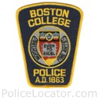 Boston College Police Department Patch