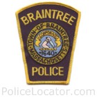 Braintree Police Department Patch