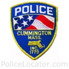 Cummington Police Department Patch
