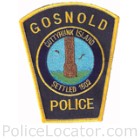 Gosnold Police Department Patch