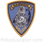 Harwich Police Department Patch