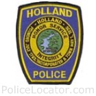 Holland Police Department Patch