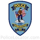 Hubbardston Police Department Patch