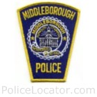 Middleborough Police Department Patch