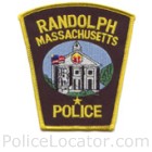 Randolph Police Department Patch