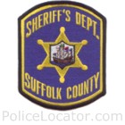 Suffolk County Sheriff's Department Patch