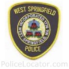 West Springfield Police Department Patch