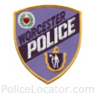 Worcester Police Department Patch