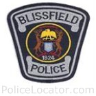 Blissfield Police Department Patch