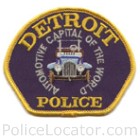 Detroit Police Department Patch