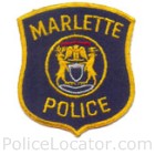 Marlette Police Department Patch