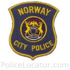 Norway Police Department Patch