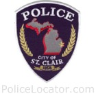 St. Clair Police Department Patch