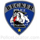 Becker Police Department Patch