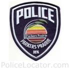 Parkers Prairie Police Department Patch