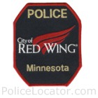 Red Wing Police Department Patch