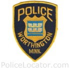 Worthington Police Department Patch