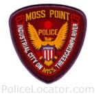 Moss Point Police Department Patch