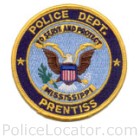 Prentiss Police Department Patch