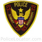 Summit Police Department Patch