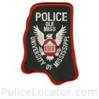 University of Mississippi Police Department Patch