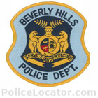 Beverly Hills Police Department Patch