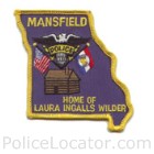 Mansfield Police Department Patch