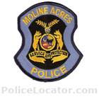 Moline Acres Police Department Patch