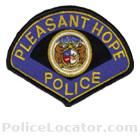 Pleasant Hope Police Department Patch