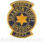 Shannon County Sheriff's Office Patch